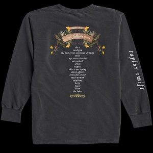 Taylor Swift Folklore Folk songs long sleeve top